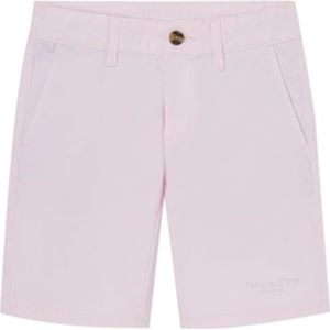 Hackett London Chino shorts voor jongens, Roze (lichtroze)