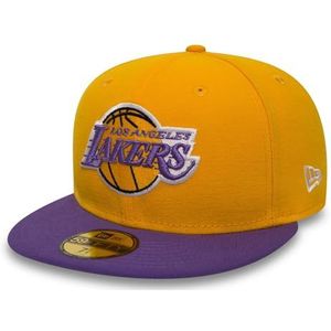 New Era - NBA Los Angeles Lakers Basic 59Fifty Cap - Geel-paars