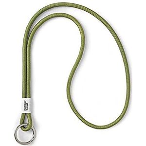 PANTONE Key Chain L, long key hanger, nylon, green, Greenery 15-0343, Color of The Year