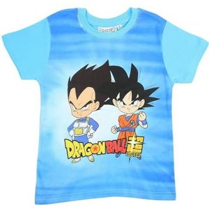 Disney Dragonball Z T-shirt voor jongens, T-shirt voor jongens, Blauw