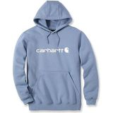 Carhartt Sweatshirt met korte mouwen en logo met losse pasvorm trainingspak voor heren (1 stuk), Skystone
