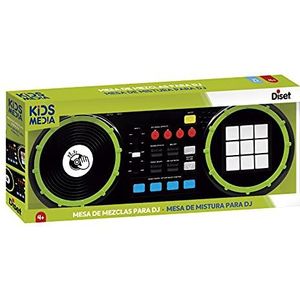 Diset - DJ Mixer, mixer voor het experimenteren met muziek en geluid voor kinderen vanaf 4 jaar