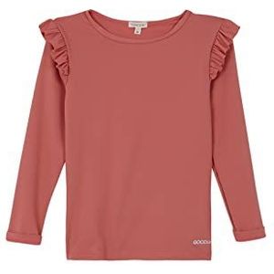 Gocco Lang T-shirt van lycra voor meisjes, Koraal