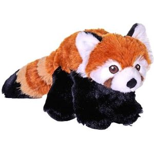Wild Republic Cuddlekins Mini panda rood pluche dier, 20,3 cm, pluche speelgoed, vulling met gerecyclede waterflessen, milieuvriendelijk