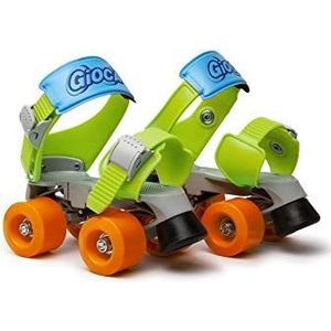 Gioca IGM215-B Skates met versterkt kunststof frame, snelverstelling, maat 24-36, verschillende kleuren