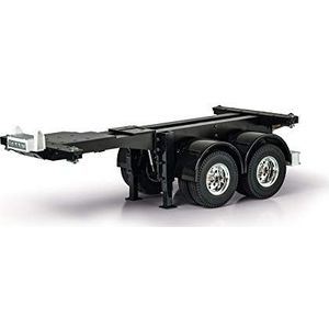Carson 500907334 1:14 20 pi aanhangerframeset containerhouder - montageset, RC-vrachtwagen, accessoires voor Tamiya, modelbouw