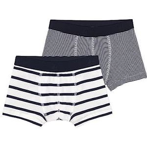 Petit Bateau A01fr Boxershorts voor jongens, 2 stuks, Variant 1