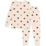 Petit Bateau A0AU0 Pyjama met lange mouwen voor meisjes, Lawine/Multico