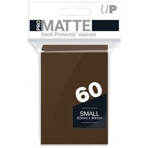 Ultra Pro - 330633 – kaartspel – beschermhoes – mat – bruin – klein – D10