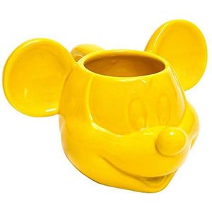 Joy Toy 62125 Mickey Mouse 3D keramiek, 13,5 x 12 x 8,5 cm, geel