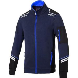 Sparco Alabama Full Zip Uniseks, Hemelsblauw