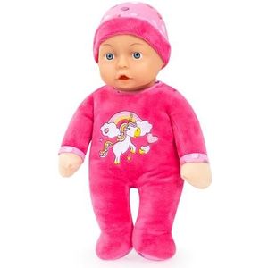 Bayer Design 93029AC zachte pop, babypop, 30 cm, eenhoorn roze