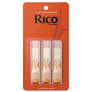 Rico Saxofoonrietjes - Altsaxofoonrietjes - rietjes voor altsaxofoon, 1,5 dikte, 3 stuks