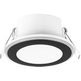 Trio Leuchten Aura 652310132 LED inbouwspot kunststof zwart mat 5W LED