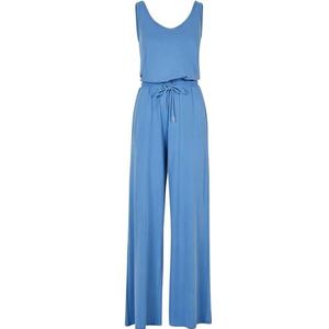 Urban Classics Mouwloze jumpsuit voor dames, modal, hemelsblauw, 3XL, Blauw
