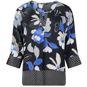 Betty Barclay Slip-on blouse voor dames met motief, zwart., 44