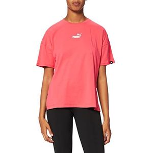 PUMA Power Elongated T-shirt voor dames, Paradijs - Roze