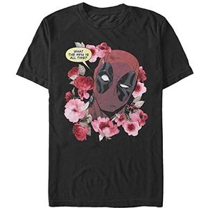 Marvel Deadpool-What is This Organic T-shirt, korte mouwen, zwart, S, SCHWARZ