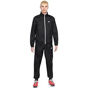 Nike Heren trainingspak M Nk Club Lnd Wvn Trk Suit, zwart/wit, DR3337-010, L