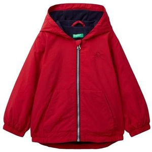 United Colors of Benetton Veste pour enfants et adolescents, rouge, 18 mois