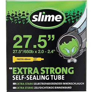 Slime - 69,5 x 5,00 – 6,1 cm zelfdichtende fietsbinnenband – niet giftig – milieuvriendelijk – met Presta-ventiel voor 69,5 cm wielen