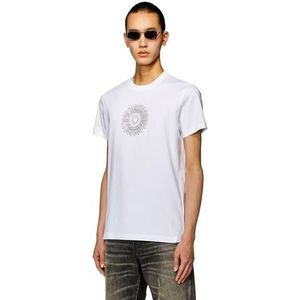 Diesel T-Shirt Homme, 100-0 degrés, XXS