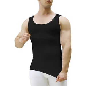 MEETYOO Débardeur Shapewear B1 Gym Fitness pour homme Noir, b1, XL