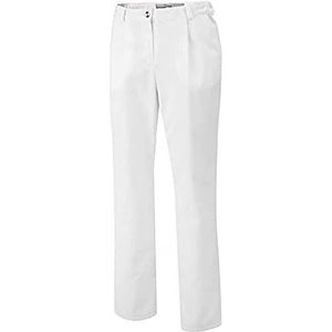 BP 1647-400-21-48n Pantalon pour femme avec soufflets et poches 215 g/m² Blanc 48 N