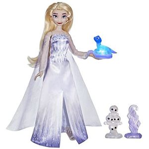 Disney Frozen Parla and Friends 2, Elsa pop met geluiden en zinnen, speelgoed voor kinderen vanaf 3 jaar, meerkleurig (Hasbro F2230)