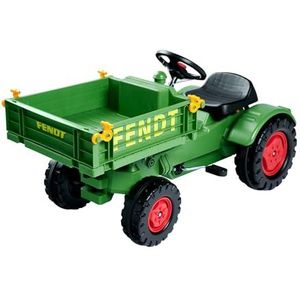 BIG 800056552 Fendt gereedschapsdrager - kindertractor, speelgoed met precisiekettingaandrijving, 3-voudig verstelbare zitting, tot 50 kg, Fendt licentie, voor kinderen vanaf 3 jaar