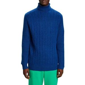 ESPRIT 103ee2i302 heren sweater, Lichtblauw