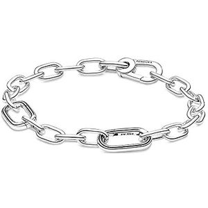 Pandora, Armband van 925 sterling zilver, geen sieraad voor dames, zilverkleurig, 17,50 cm – 599662C00-3, 17,50 cm, sterling zilver, 17,50cm