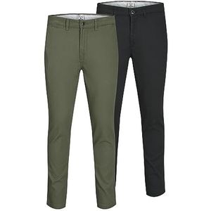 Jack & Jones Jjimarco Jjdave Sa Herenbroek, 2 stuks, zwart.