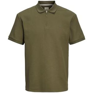 Jack Jones - Jprccjohnny Half Zip Ss Polo Sn - Heren - Polo'