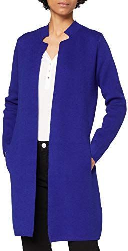 Morgan 162-mblock.m Cardigan sweater dames, Blauw (Electric Blue)