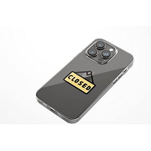 Bonateks, Étui de protection imprimé numériquement compatible avec iPhone 14 Pro, coque de protection anti-chocs, en silicone, flexible, transparent