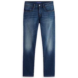 Scotch & Soda Ralston rechte slim fit jeans voor heren, Nu voor blauw 6266