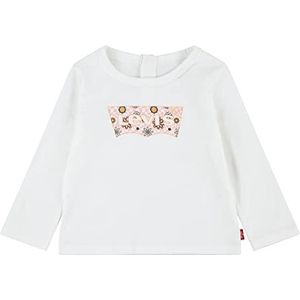 Levi's Kids LS Baby Meisjes T-Shirt, White Alyssum