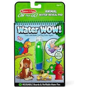 Melissa & Doug On the Go Water Wow! Herbruikbare Water-Reveal Activity Pad - Dieren
