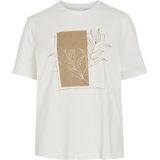 Visybil Leaf T-shirt met ronde hals, S/S, sneeuwwitje, XL, Sneeuwwitje
