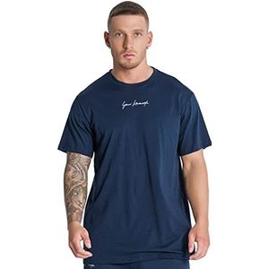 Gianni Kavanagh Marineblauw T-shirt voor heren, Navy Blauw