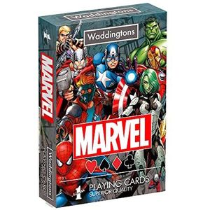 Winning Moves - 54 speelkaarten van Marvel – gezelschapsspel – kaartspel – reisspel – Franse versie.