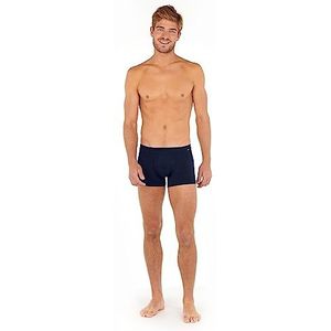 HOM Comfortabele Tencel Soft boxershorts voor heren, Navy Blauw