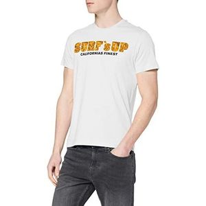s.Oliver t-shirt mannen, wit (0100)