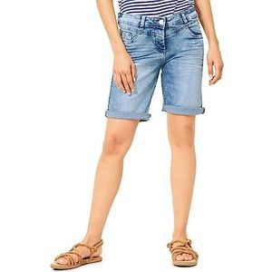 Cecil dames jeans shorts, Kleur: lichtblauw