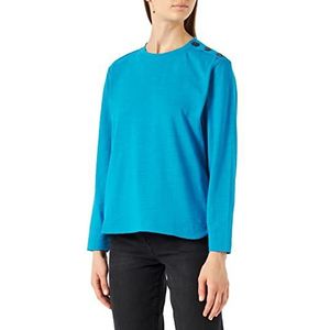 United Colors of Benetton T-shirt voor dames, korte mouwen, blu cielo 3m0
