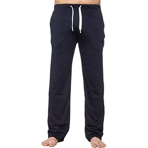 Enzo heren pijama kousen, Navy Blauw