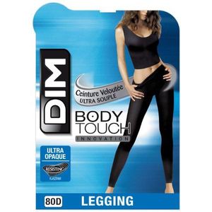 Dim Body Touch, comfortabel, leggings voor dames, zwart.