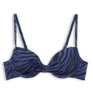 Esprit Avila Beach RCS Pad.Bra Bikini, Bleu Marine 3, 44/C Femme