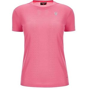 Macron Run Prime Scd Carmen T-Shirt Print Aurora Pink SS Wmn T-Shirt Femme